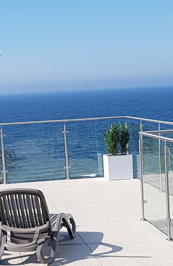 Gold Platinium Apartament Z Widokiem Na Morze Rewal Kültér fotó